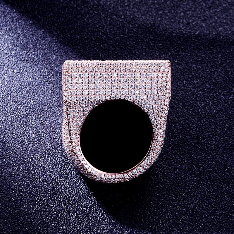 Custom S925 & VVS1 Buggette Moissanite Letter Ring Deposit