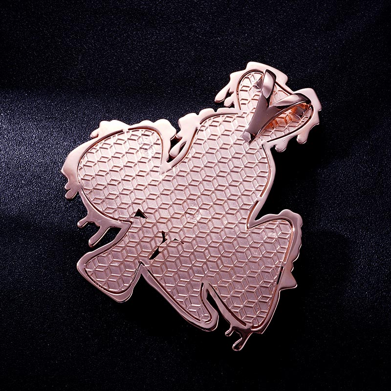 Custom S925 & VVS1 Moissanite Unique Cartoon Pendant Deposit