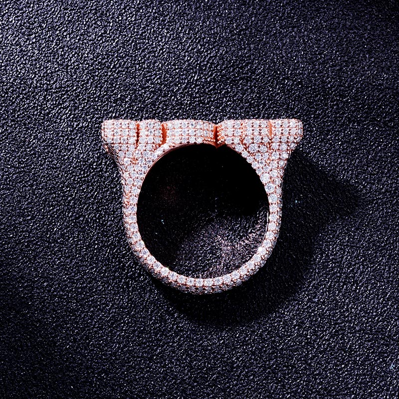 Custom S925 & VVS1 Buggette Moissanite Name Ring Deposit