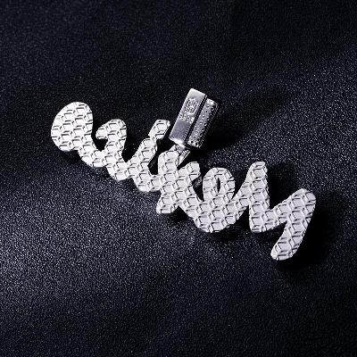 Custom S925 & VVS1 Moissanite Letter & Photo Pendant Deposit