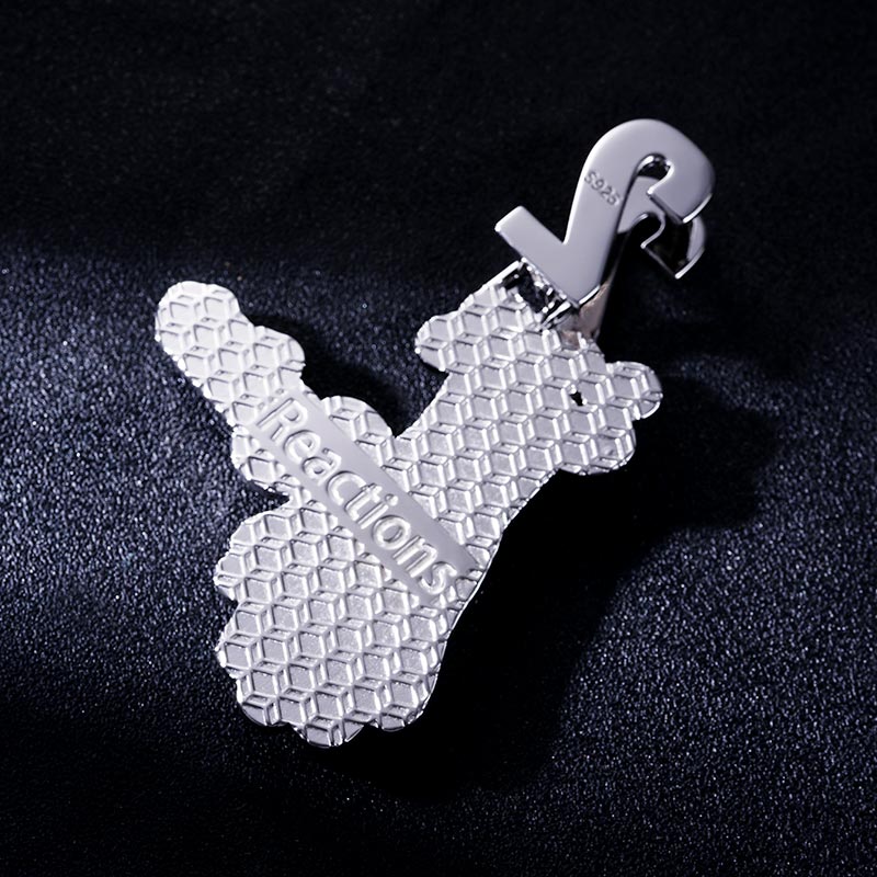 Custom S925 & VVS1 Moissanite Hand & Letter Pendant Deposit