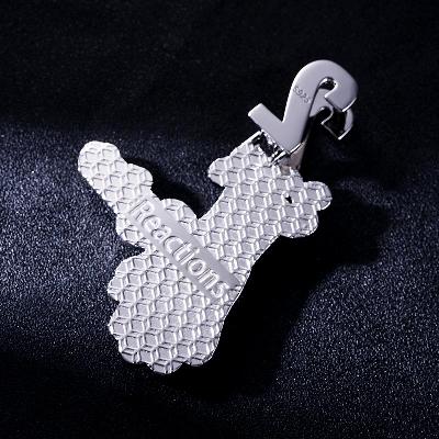 Custom S925 & VVS1 Moissanite Hand & Letter Pendant Deposit