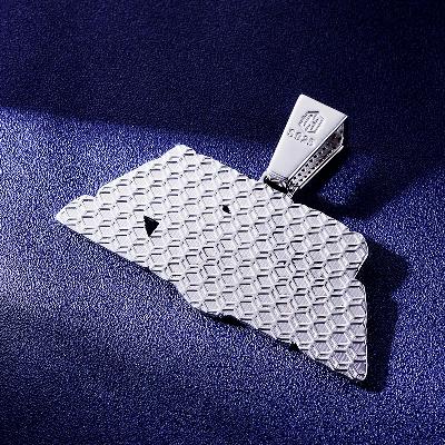 Custom S925 Iced Unique Letter Pendant Deposit