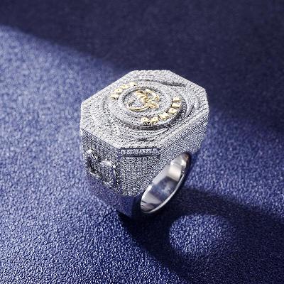 Custom S925 & VVS1 Moissanite Letter Ring Deposit