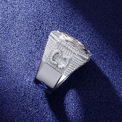 Custom S925 & VVS1 Moissanite Letter Ring Deposit