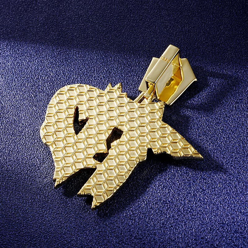 Custom S925 & VVS1 Moissanite Unique Letter Pendant Deposit