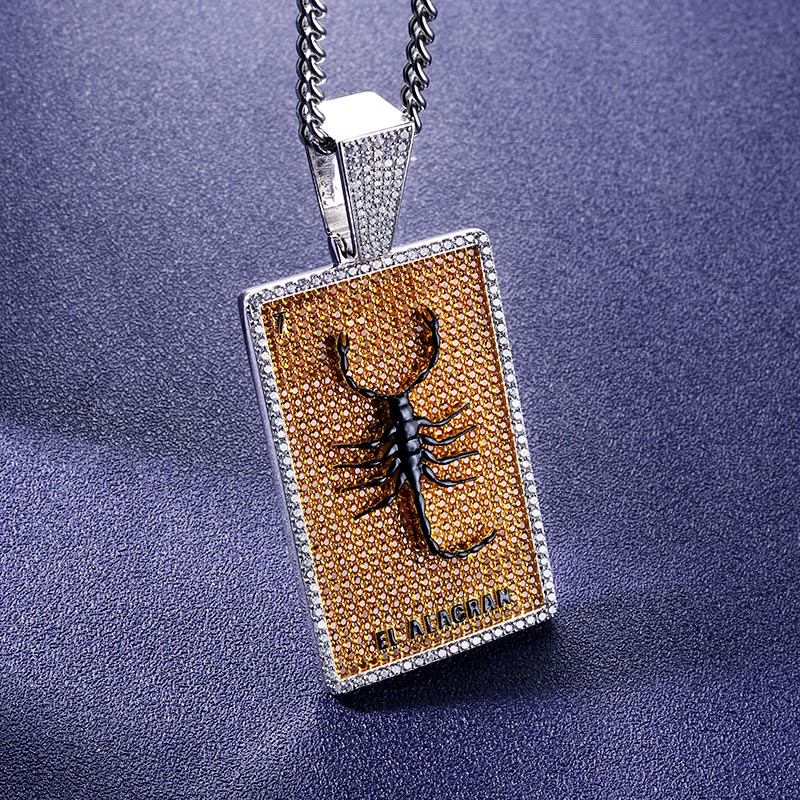 Custom S925 Iced Gold Scorpion Pendant Deposit