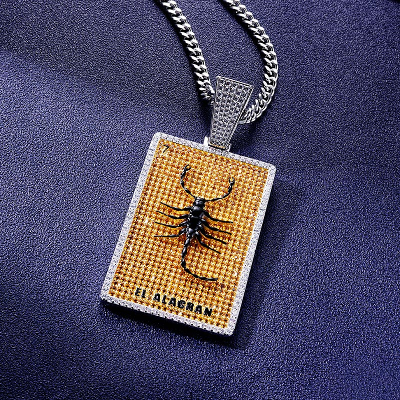 Custom S925 Iced Gold Scorpion Pendant Deposit