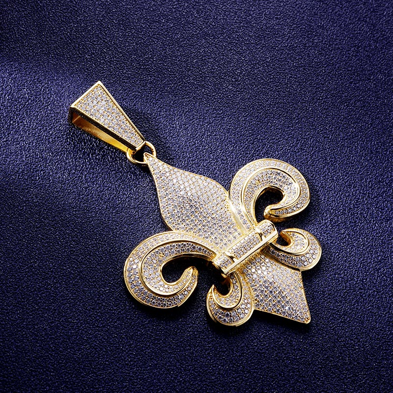 Custom S925 & VVS1 Moissanite Unique Logo Pendant Deposit