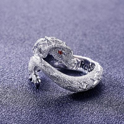 Custom S925 & VVS1 Moissanite Dragon Ring Deposit