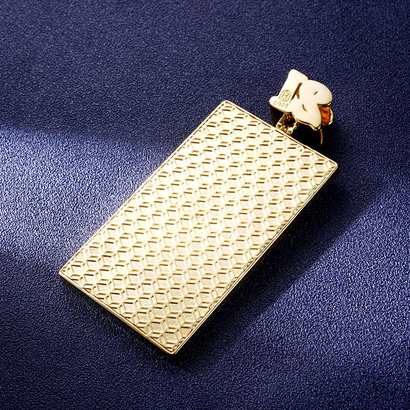 Custom S925 Iced Unique Design & Letter Pendant Deposit