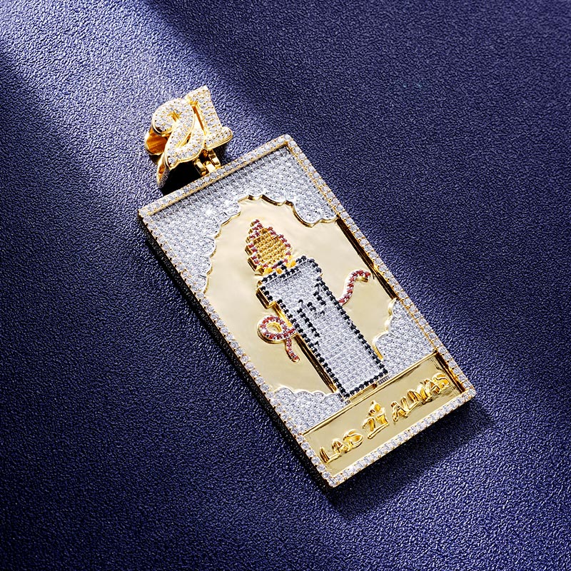 Custom S925 Iced Unique Design & Letter Pendant Deposit