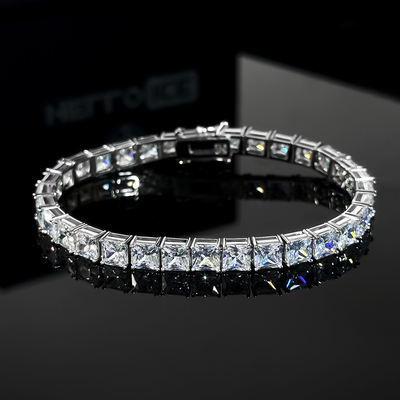 5mm Tennis Bracelet in 18K  White Gold