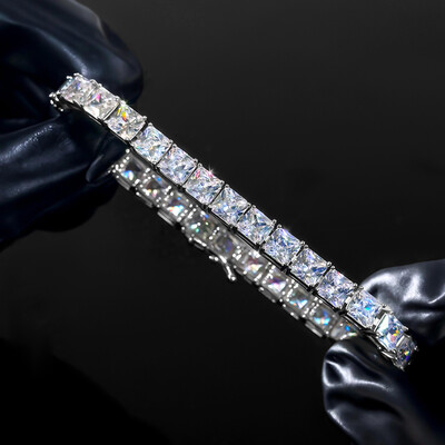 5mm Tennis Bracelet in 18K  White Gold