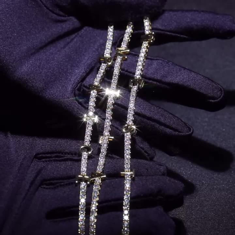 Custom Name 3mm Tennis Bracelet