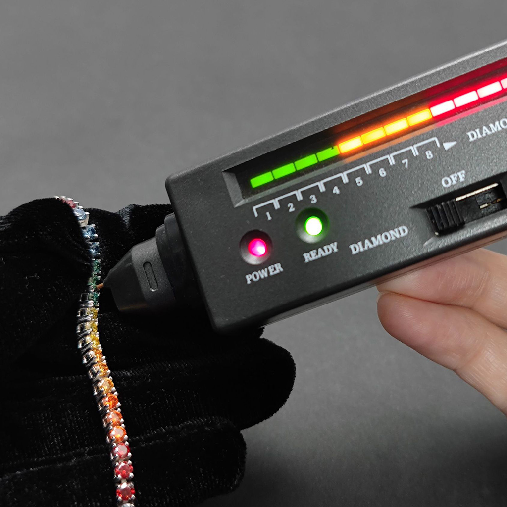 3mm/4mm/5mm S925 & Moissanite Colorful Tennis Bracelet 3mm/4mm/5mm S925 & Moissanite Colorful Tennis Bracelet