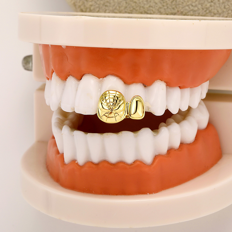 Pre-made Spider Double Grillz