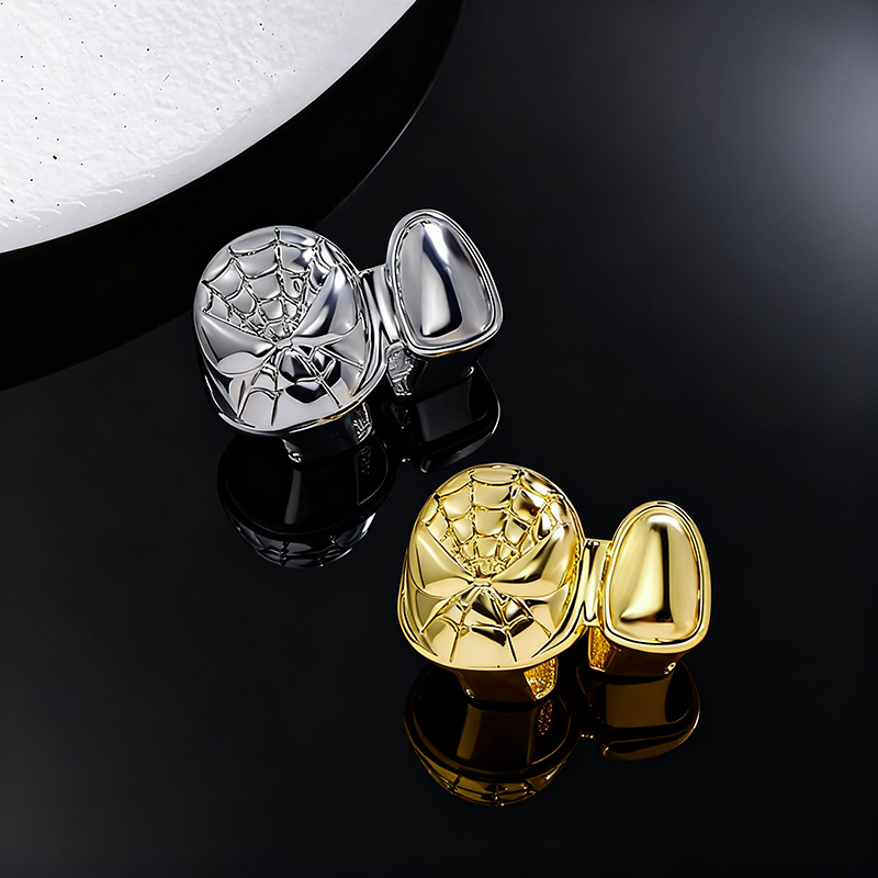 Pre-made Spider Double Grillz