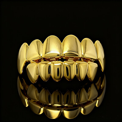 Pre-made Fang Grillz Set