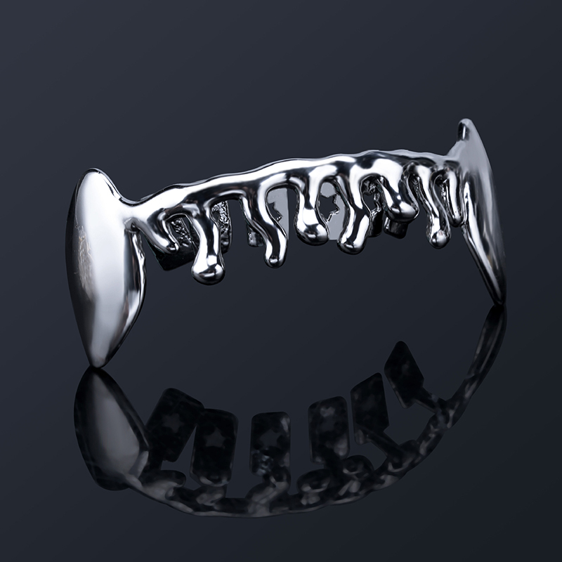 Water Drop Vampire Fang Lower Grillz