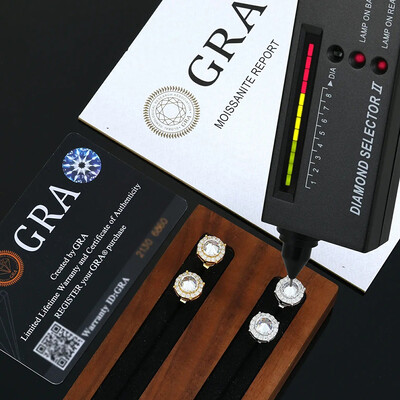 Iced Out Inverted Diamond Brilliant Round Cut Halo Stud Earrings