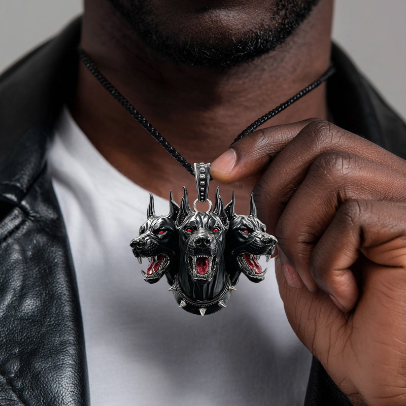 Cerberus Dog Pendant Cerberus Dog Pendant
