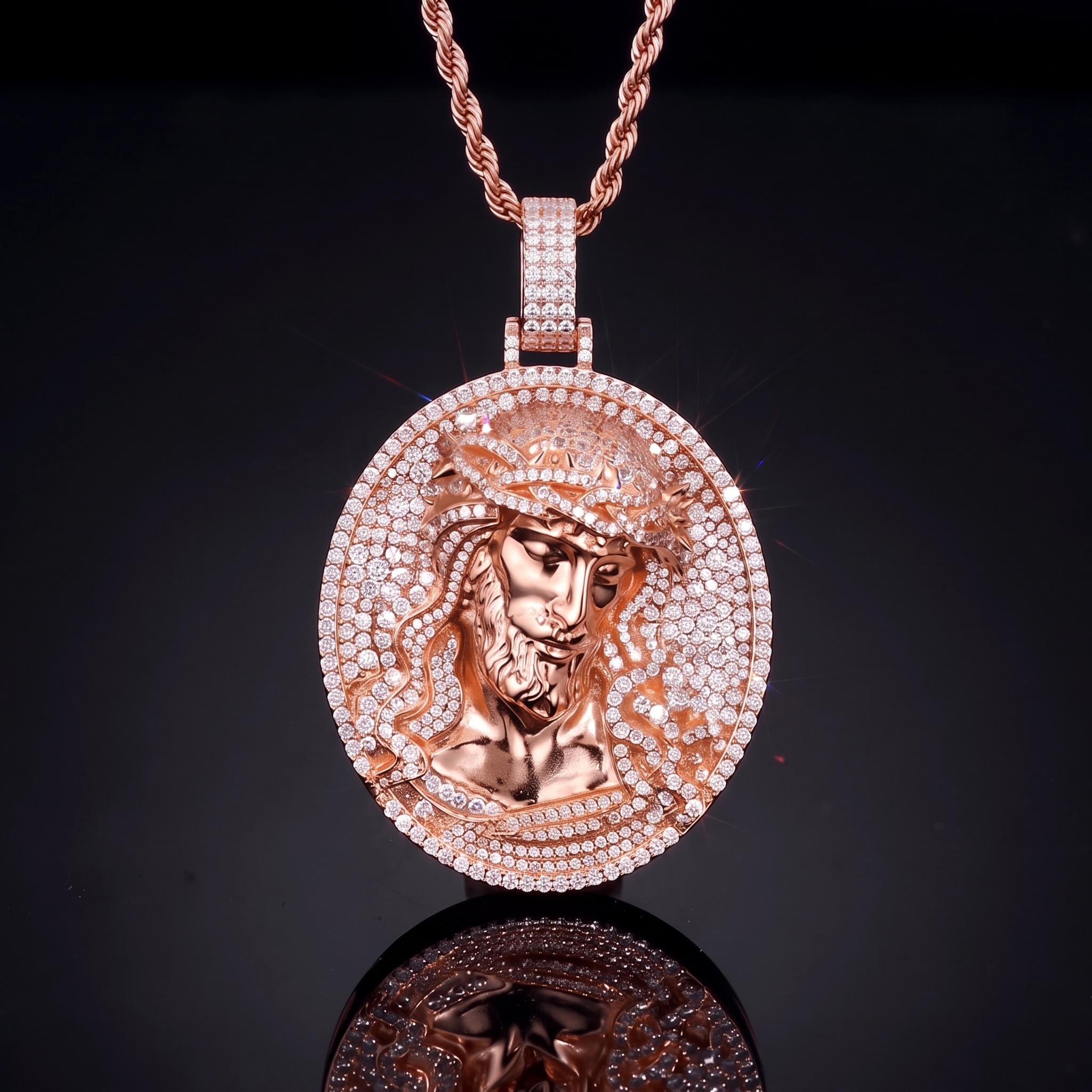 Iced Out Jesus Pendant Iced Out Jesus Pendant