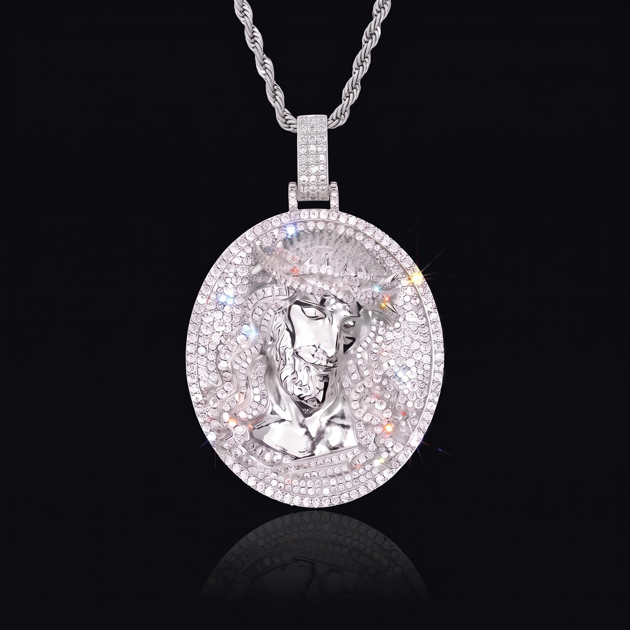 Iced Out Jesus Pendant Iced Out Jesus Pendant