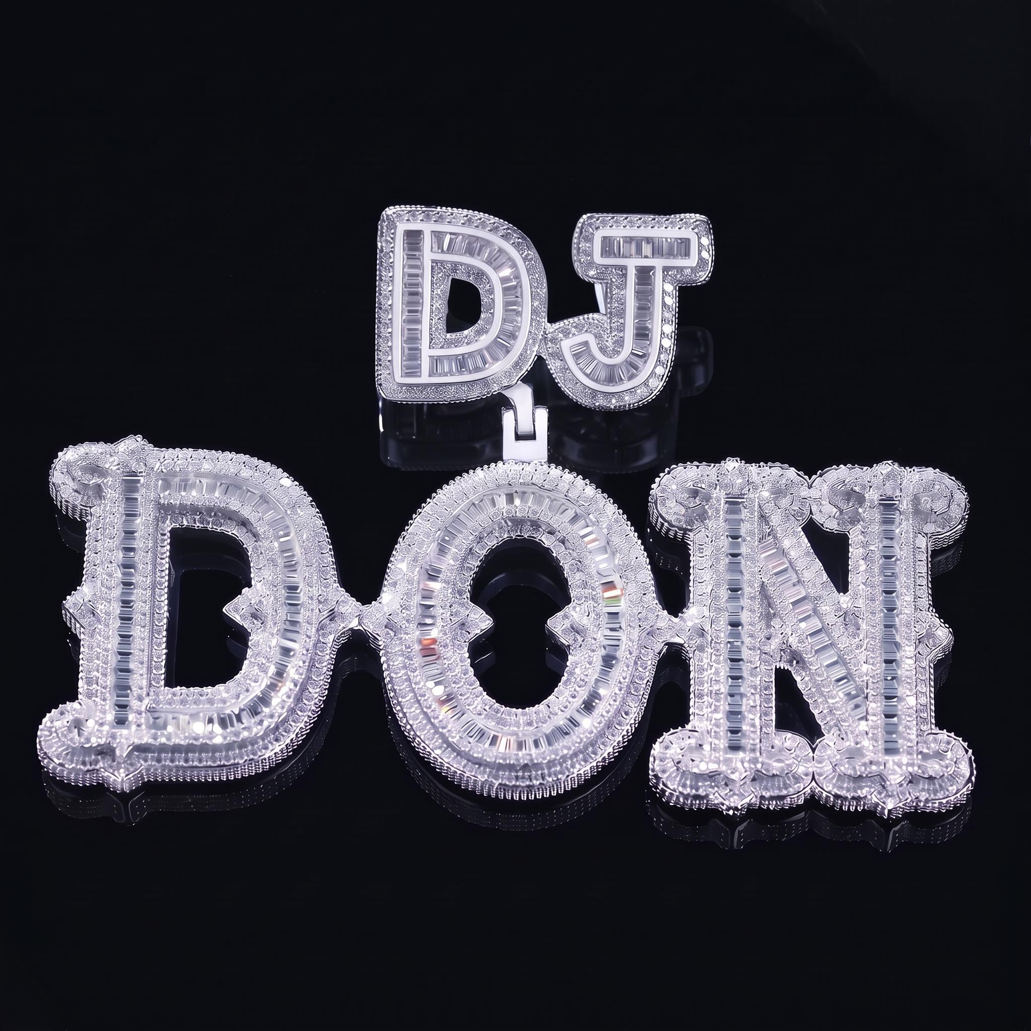 Iced Out Custom Letter Pendant Iced Out Custom Letter Pendant
