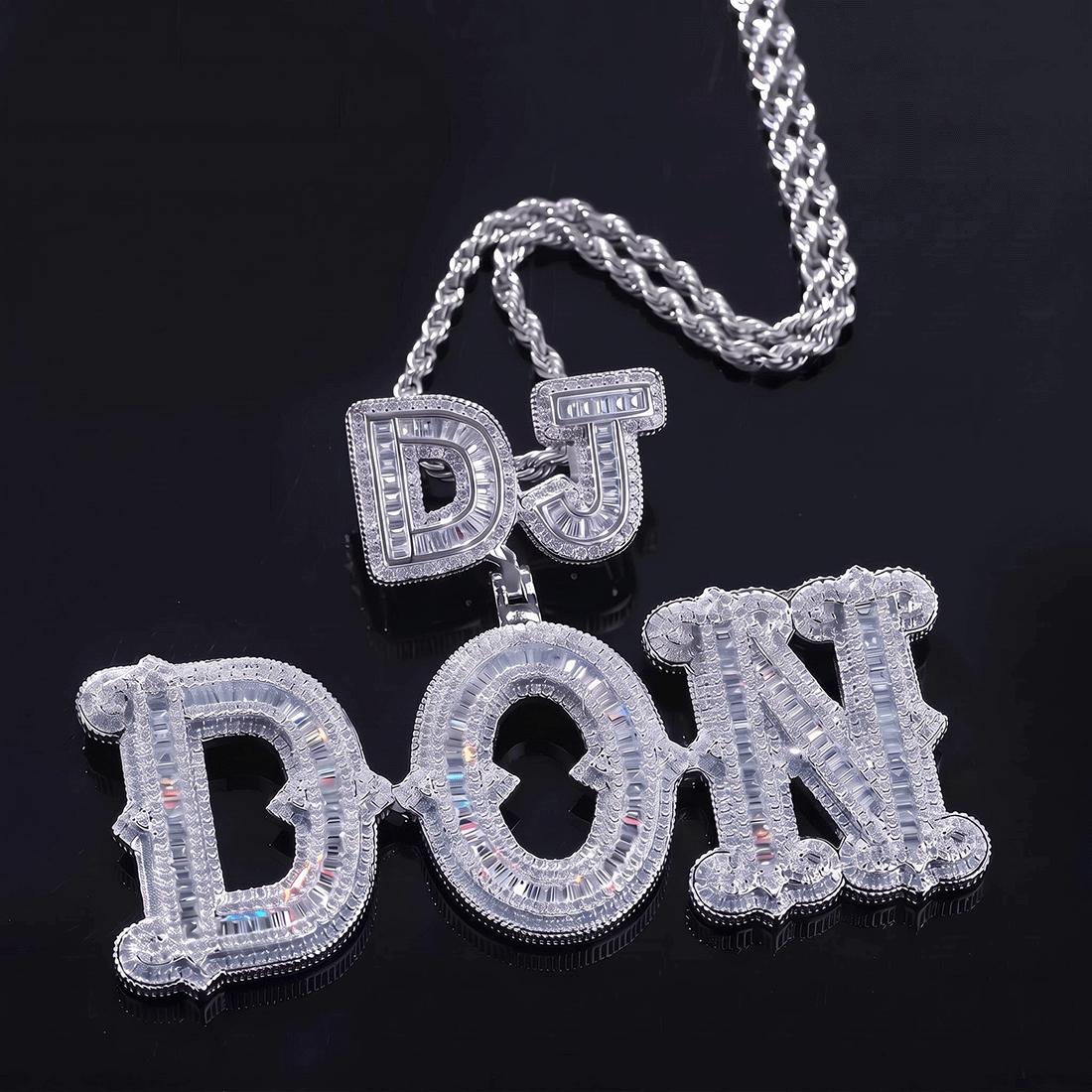 Iced Out Custom Letter Pendant Iced Out Custom Letter Pendant