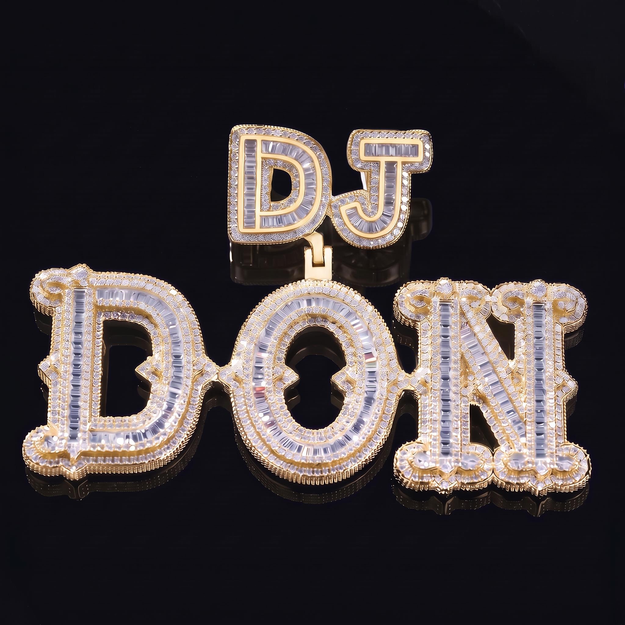 Iced Out Custom Letter Pendant Iced Out Custom Letter Pendant