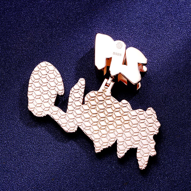 Custom S925 & VVS1 Moissanite Letter Pendant Deposit