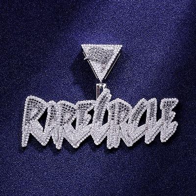 Custom S925 & VVS1 Moissanite Letter Pendant Deposit