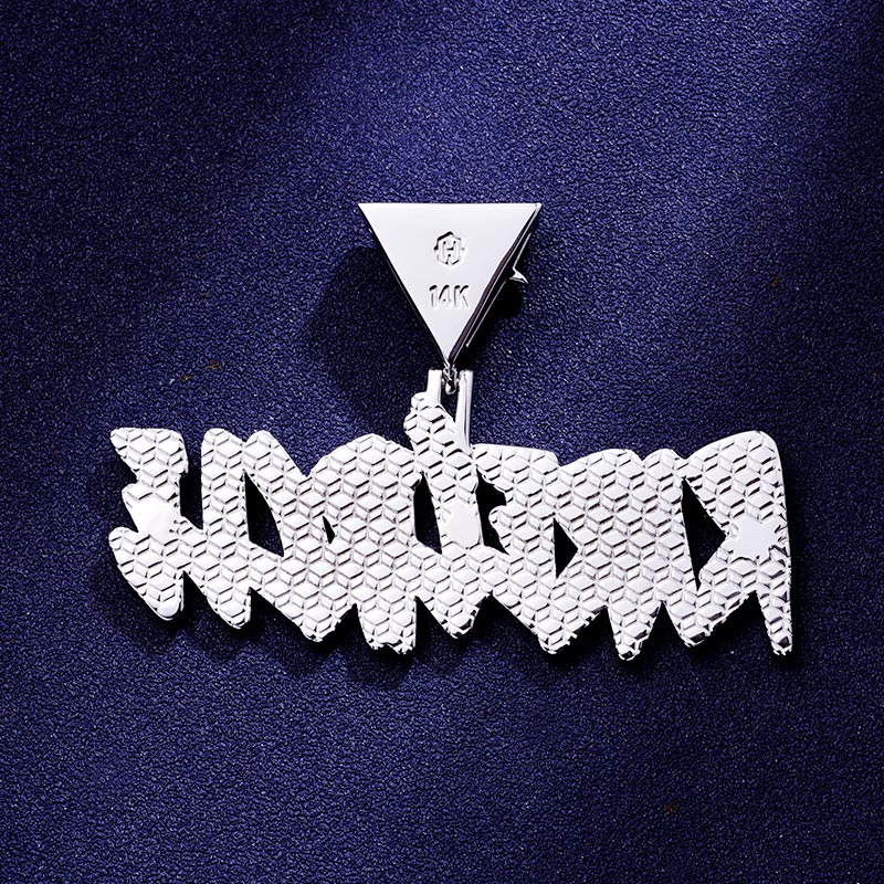 Custom S925 & VVS1 Moissanite Letter Pendant Deposit