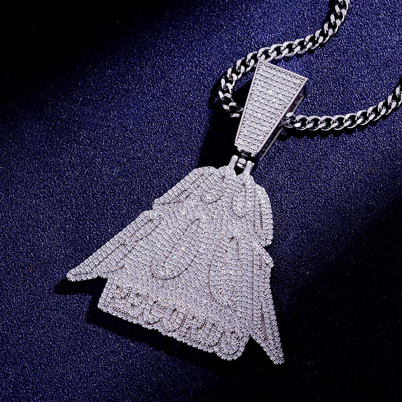 Custom S925 & VVS1 Moissanite Unique Letter Pendant Deposit