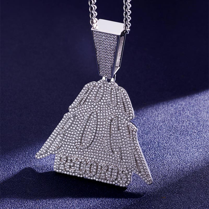 Custom S925 & VVS1 Moissanite Unique Letter Pendant Deposit