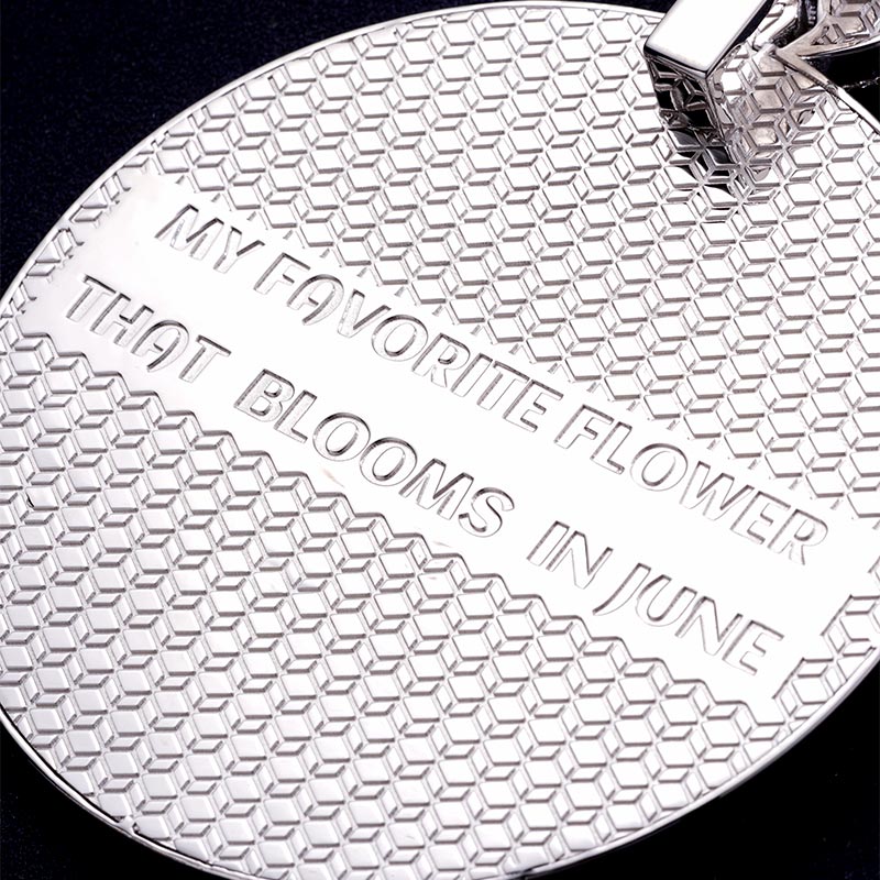 Custom S925 & VVS1 Moissanite Portrait Pendant Deposit