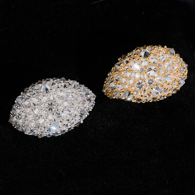 925S & VVS Moissanite Inverted Diamond Brilliant Round Cut Ring