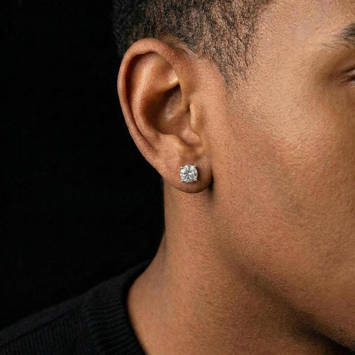 0.5Ct/1Ct Moissanite Upside Down Inverted Diamond Stud Earrings in S925 Silver 0.5Ct/1Ct Moissanite Upside Down Inverted Diamond Stud Earrings in S925 Silver