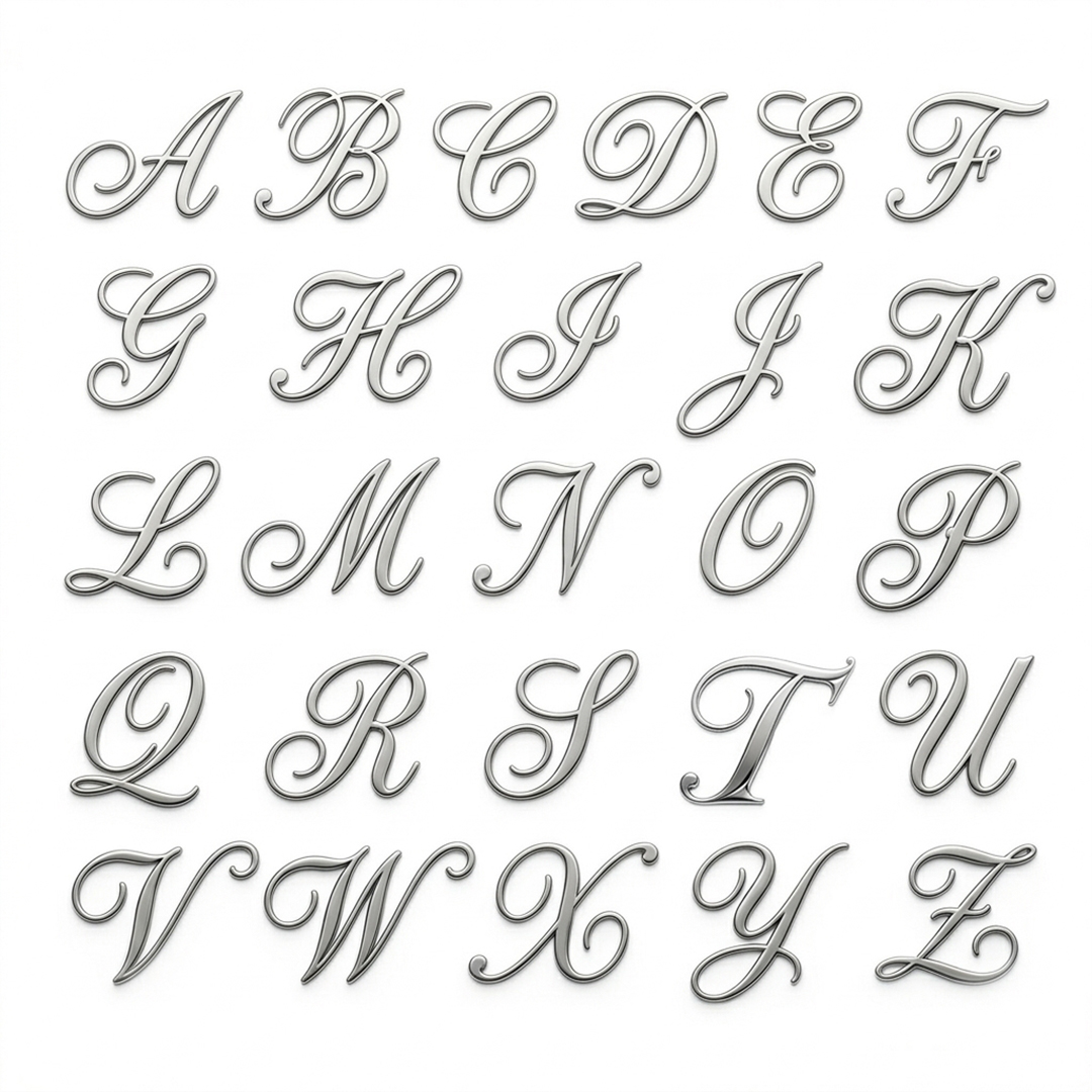 Personalized Birthstone & Letters Heart Shaped Dancing Diamonds  S925 Silver Pendant