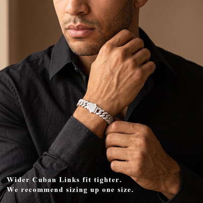 14mm Iced Out Miami Cuban Bracelet