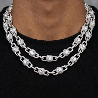 12mm Iced Out Ball Chain