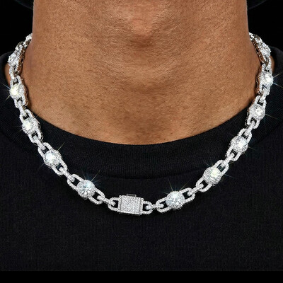 12mm Iced Out Ball Chain