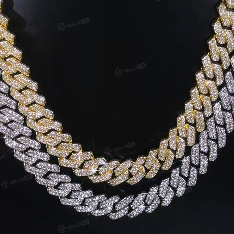 14mm Iced Out Miami Cuban Chain