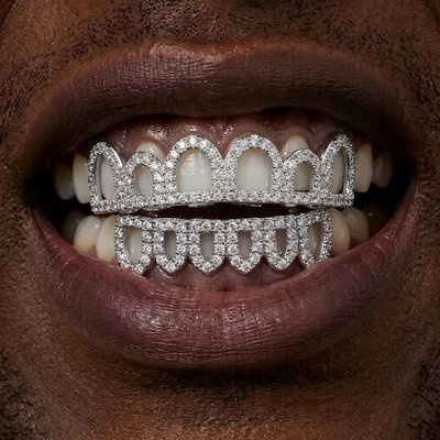 Iced Out Hollow Grillz Set