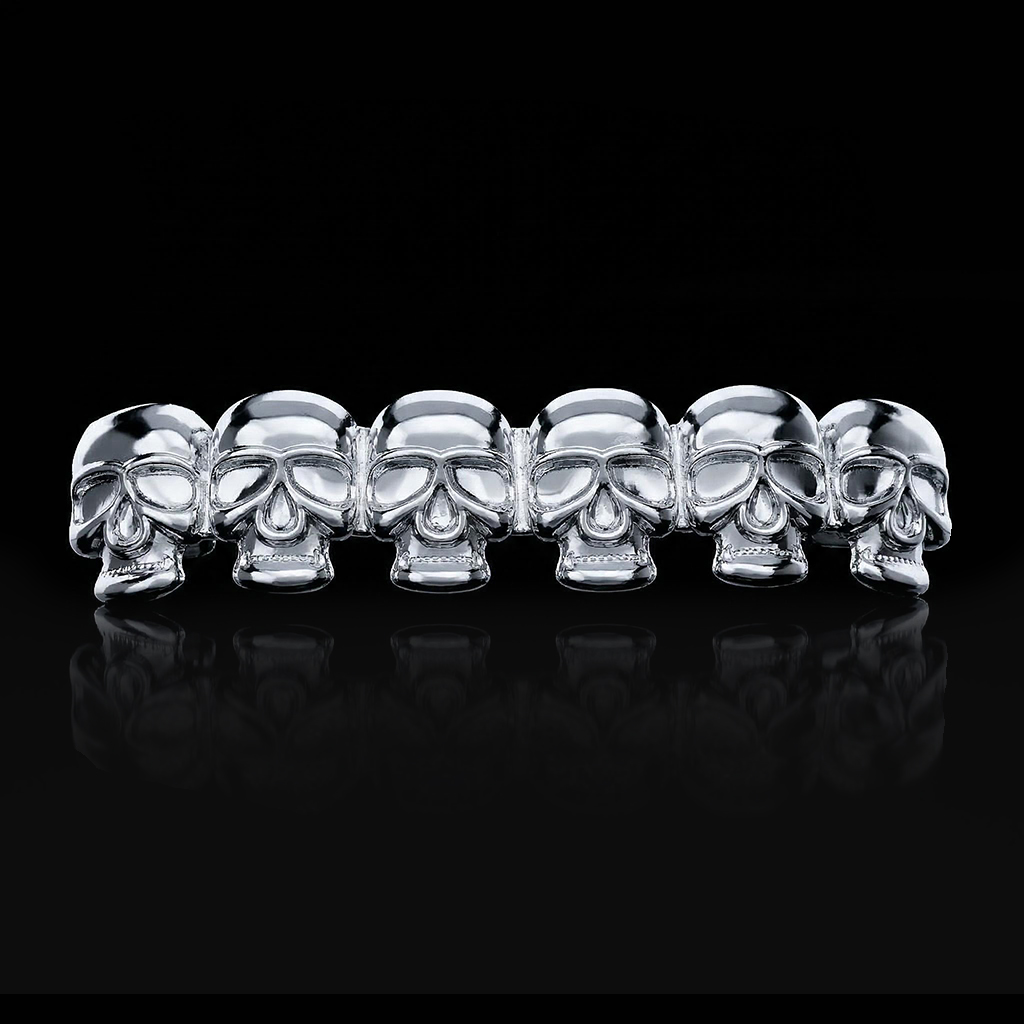 Pre-made Skull Grillz