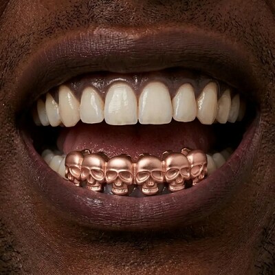 Pre-made Skull Grillz