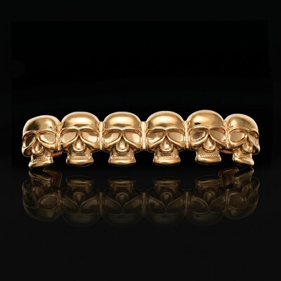 Pre-made Skull Grillz