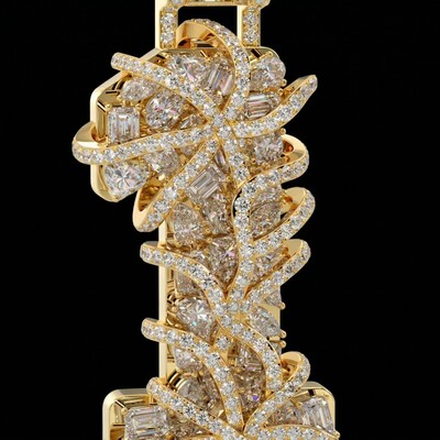 Iced Out Number 1 Thorn Pendant