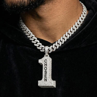 Iced Out 2" Chosen 1 Pendant
